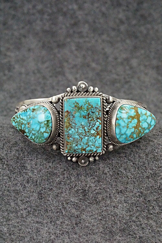 Turquoise & Sterling Silver Bracelet - Derrick Gordon