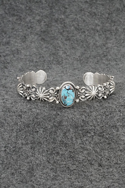 Turquoise & Sterling Silver Bracelet - Thomas Yazzie