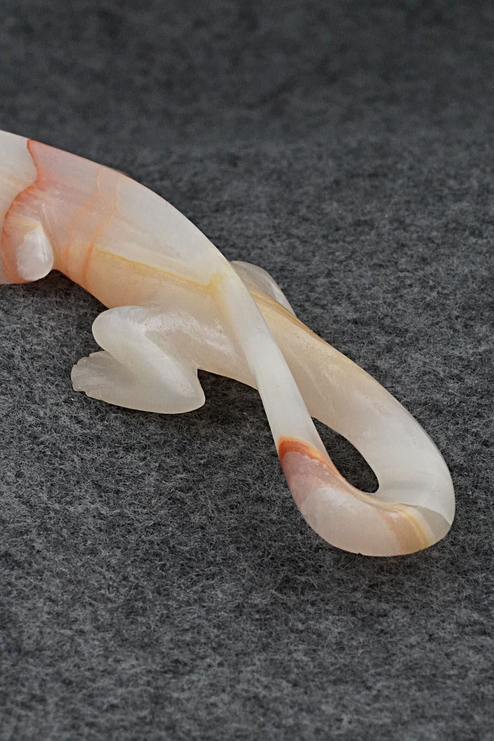 Lizard Zuni Fetish Carving - Lance Cheama