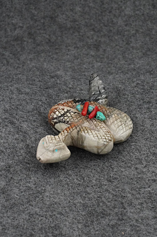 Rattlesnake Zuni Fetish Carving - Paulette & Farlan Quam