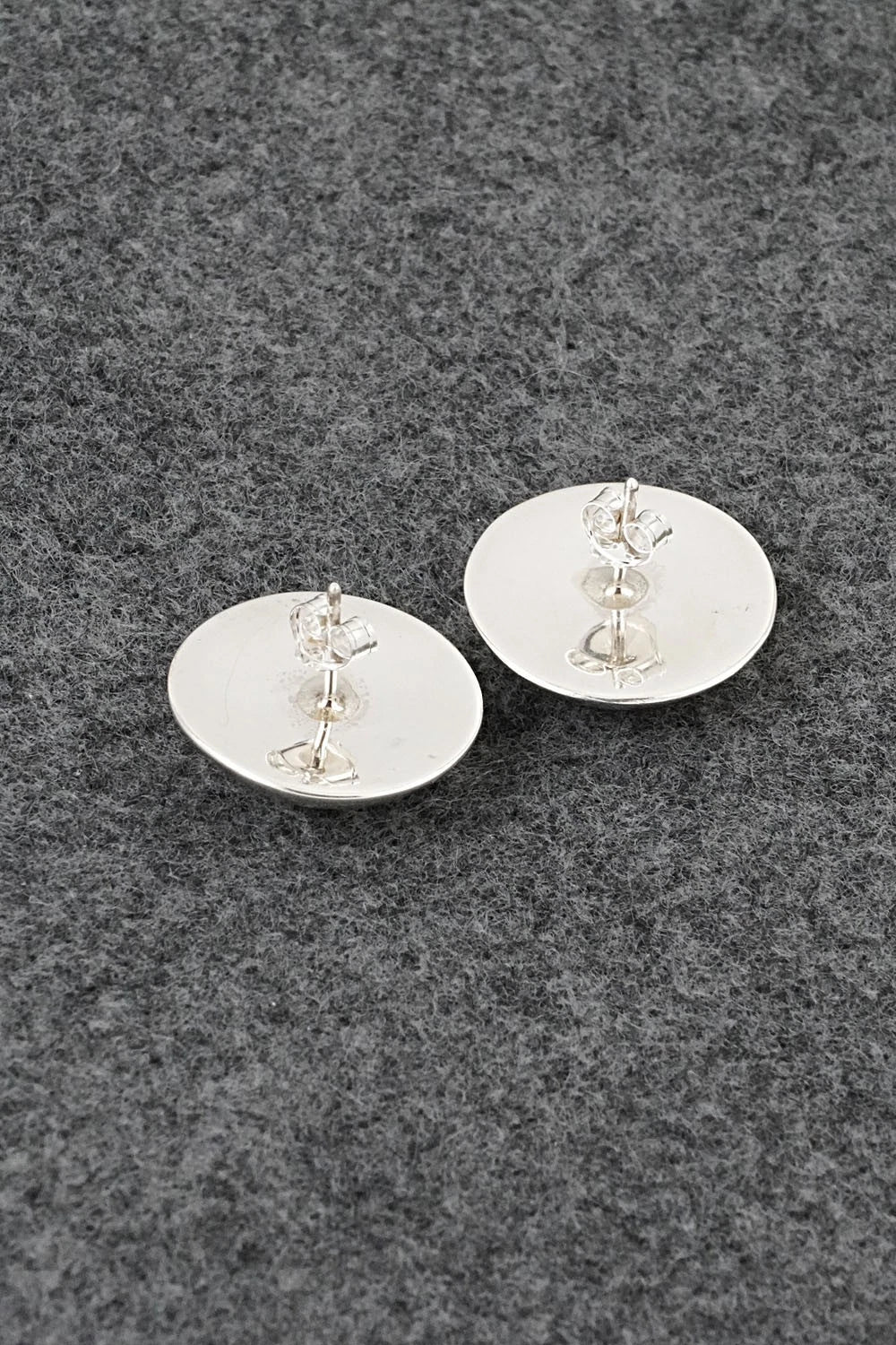 Sterling Silver Earrings - Marie Yazzie