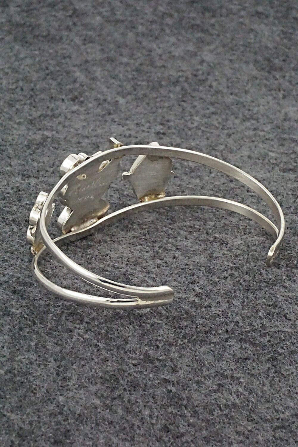 Multi-Stone & Sterling Silver Inlay Bracelet - Breon Wallace