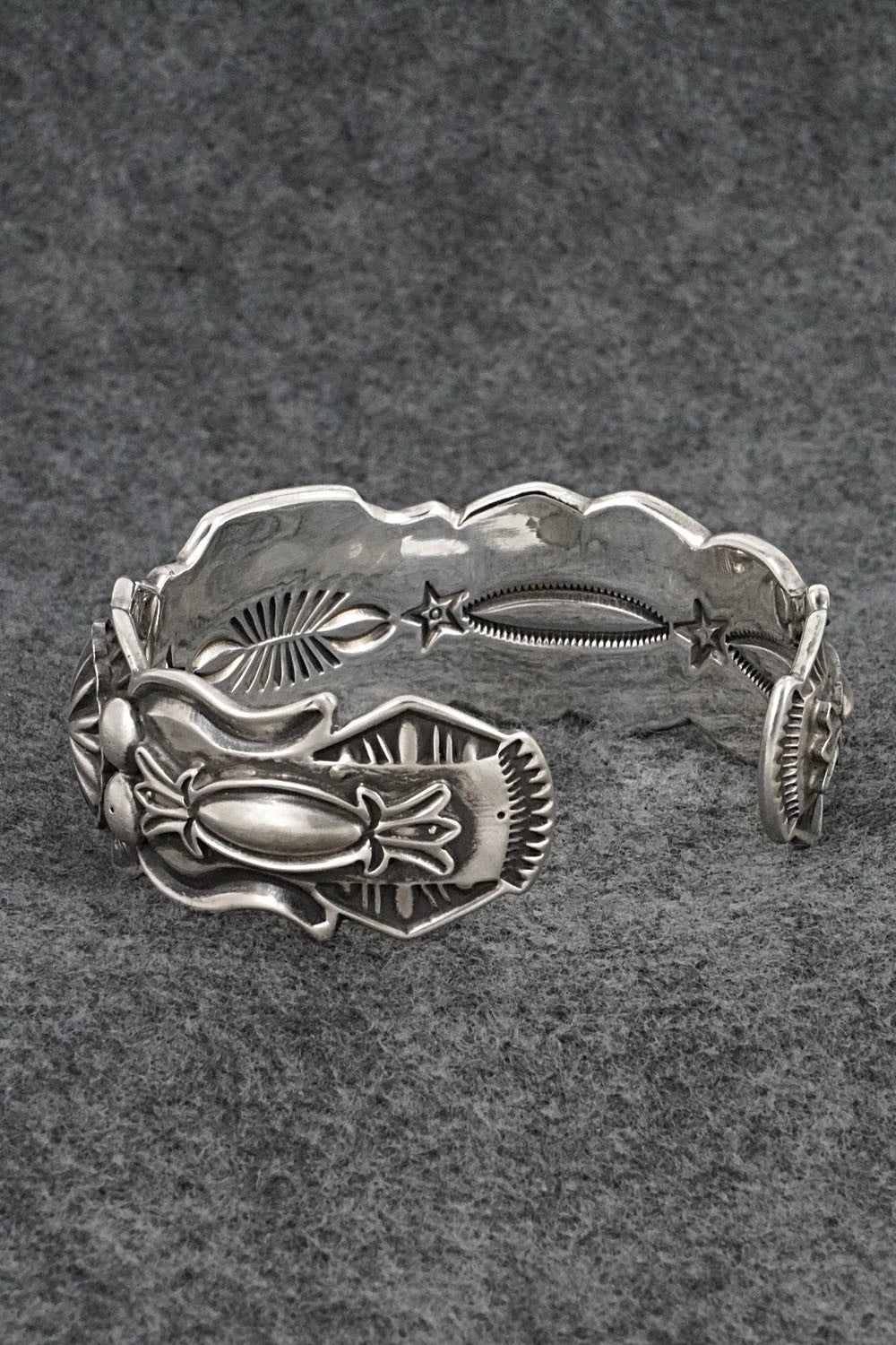 Turquoise & Sterling Silver Bracelet - Roland Dixson