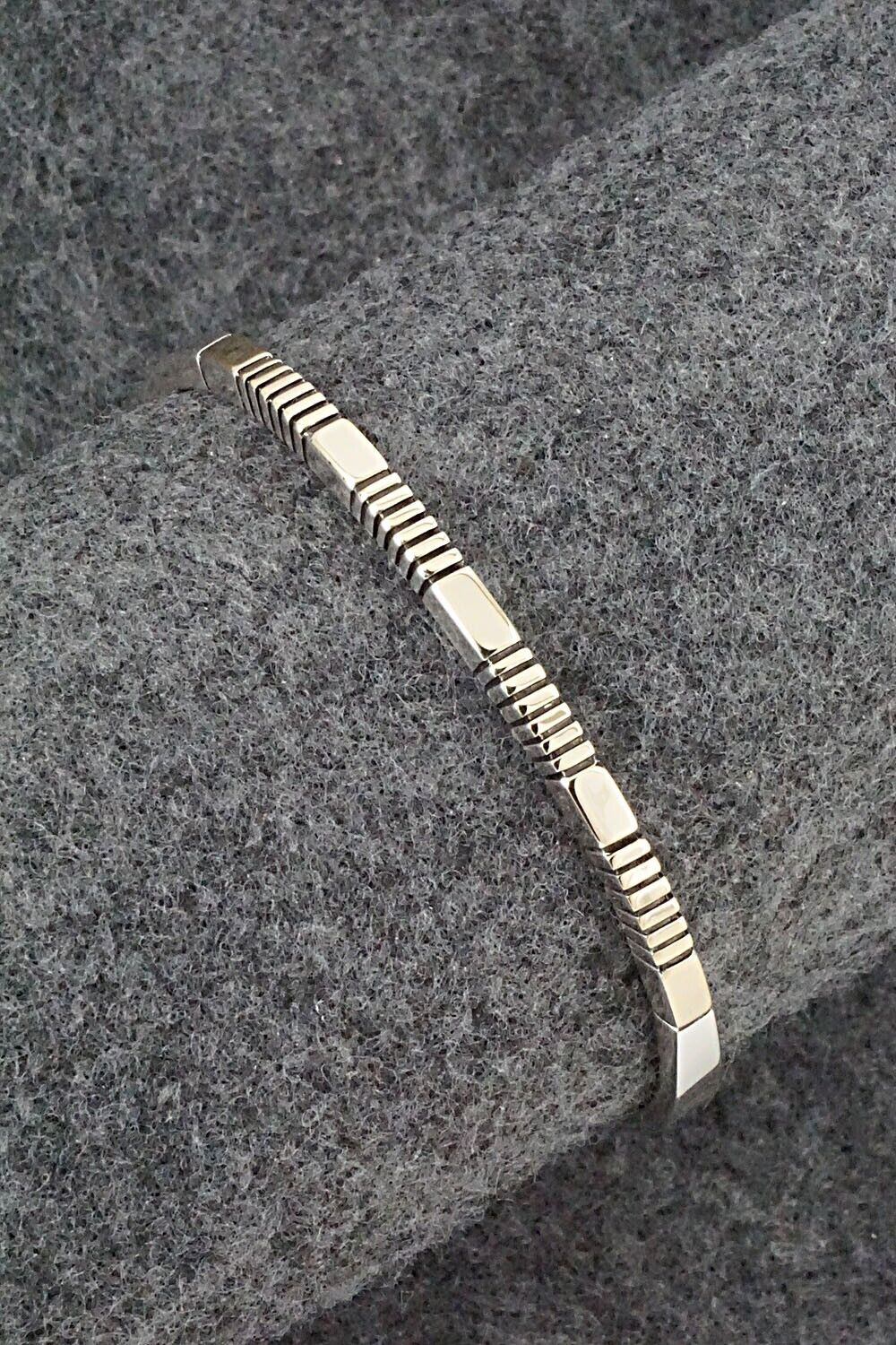 Sterling Silver Bracelet - Jonathan Nez