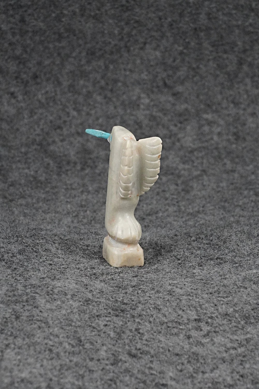Hummingbird Zuni Fetish Carving - Justin Red Elk