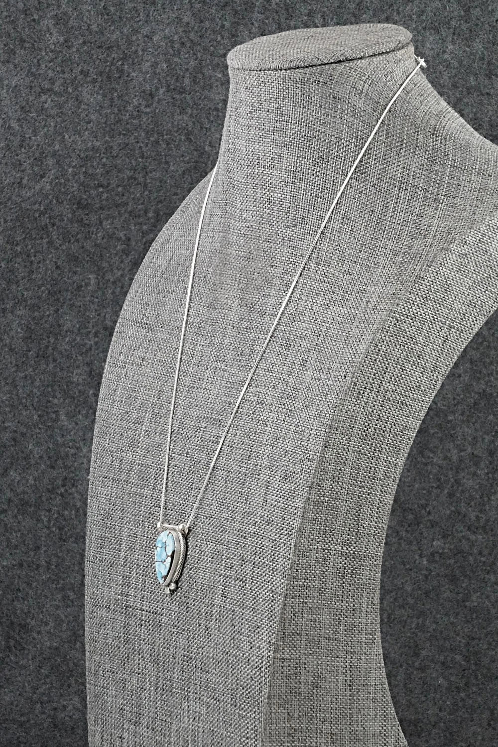 Turquoise & Sterling Silver Necklace - Sharon McCarthy