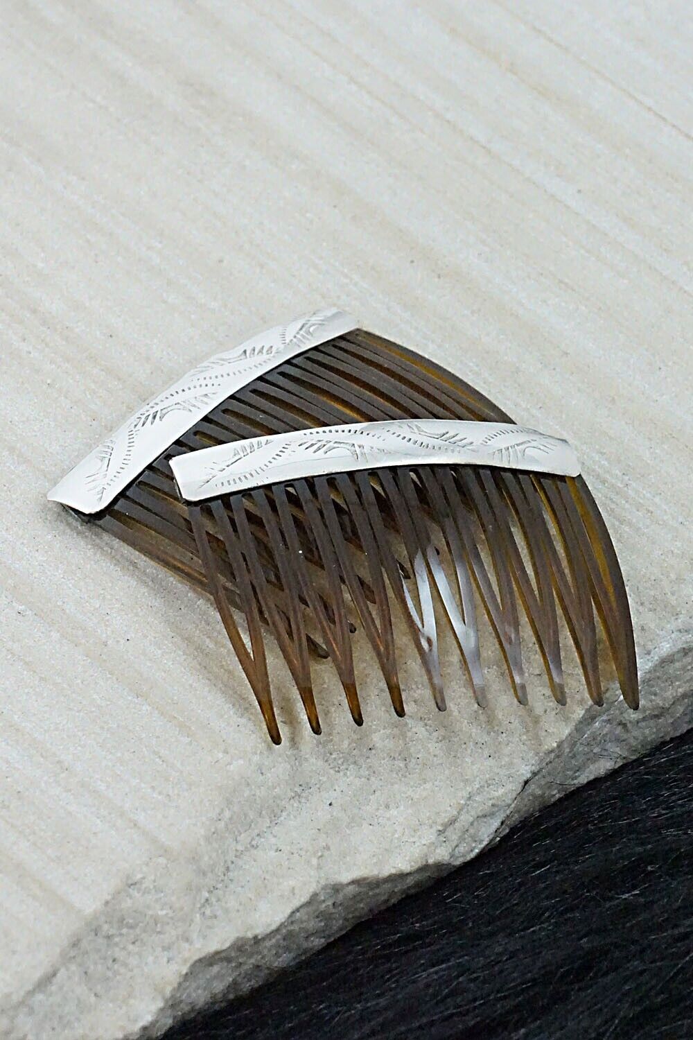 Sterling Silver Hair Combs - Randall Dalgai