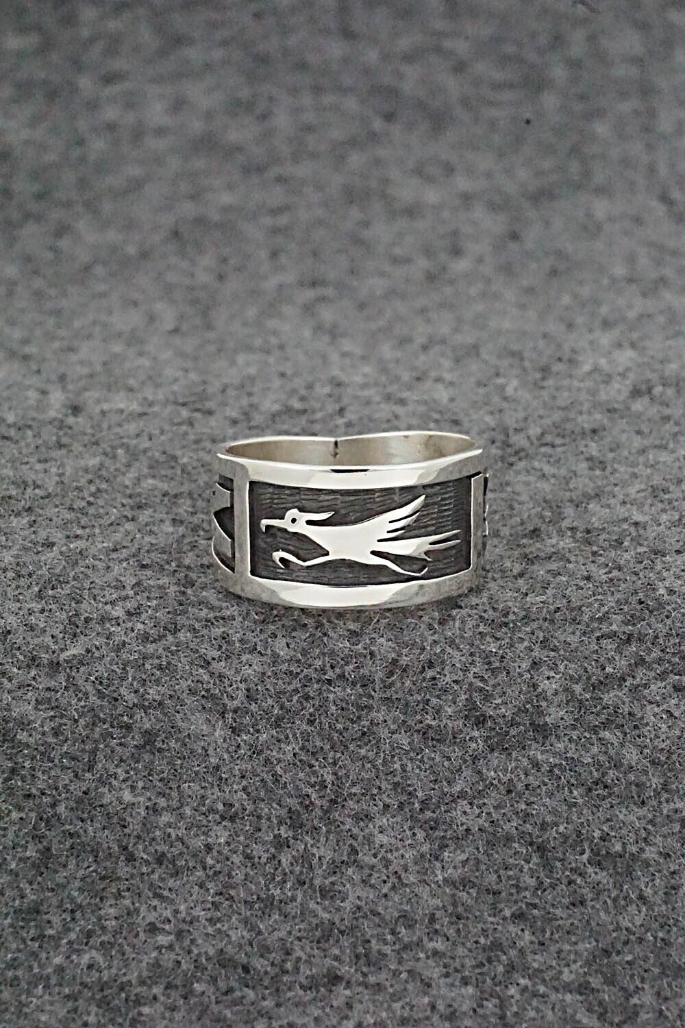 Sterling Silver Ring - Timothy Mowa - Size 12