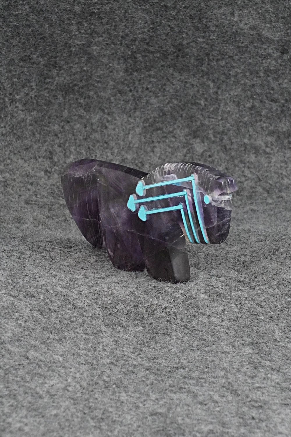 Horse Zuni Fetish Carving - Kenric Laiwakete