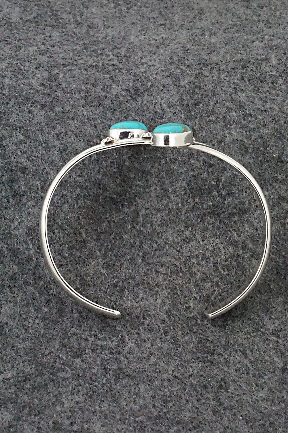 Turquoise & Sterling Silver Bracelet - Thomas Yazzie