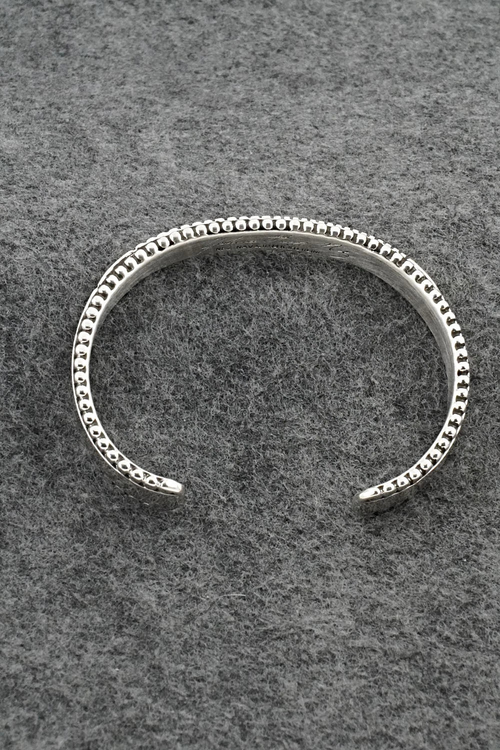 Sterling Silver and 14k Gold Bracelet - Jonathan Nez