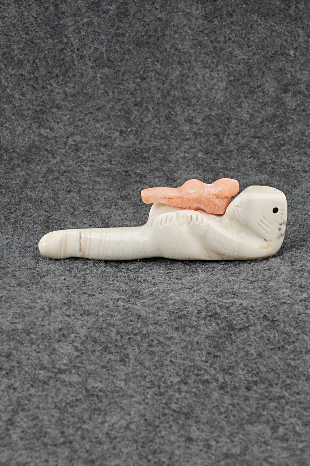 Otter Zuni Fetish Carving - Justin Red Elk