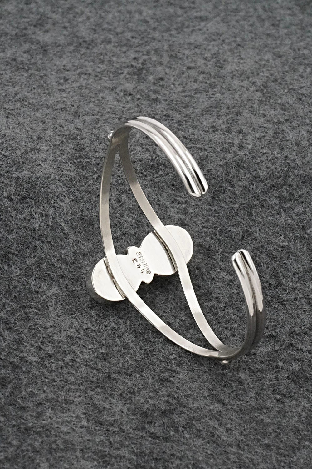 Turquoise & Sterling Silver Bracelet - Eugene Gruber