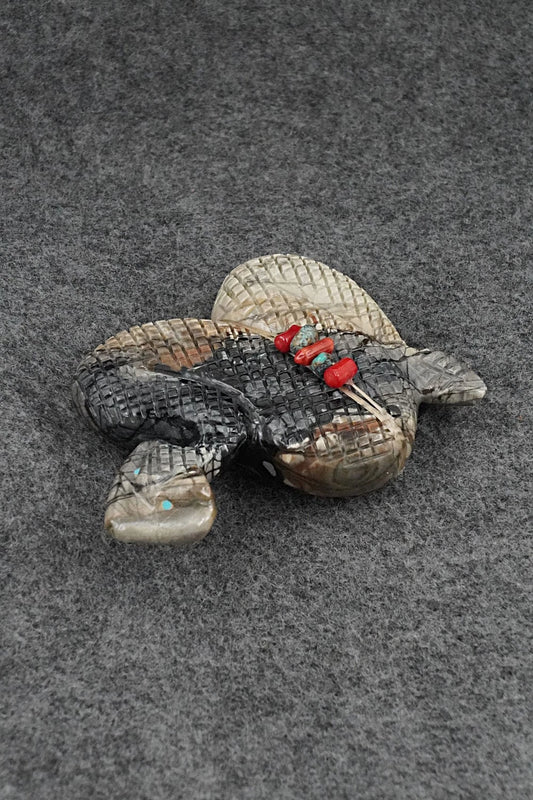 Rattlesnake Zuni Fetish Carving - Paulette & Farlan Quam