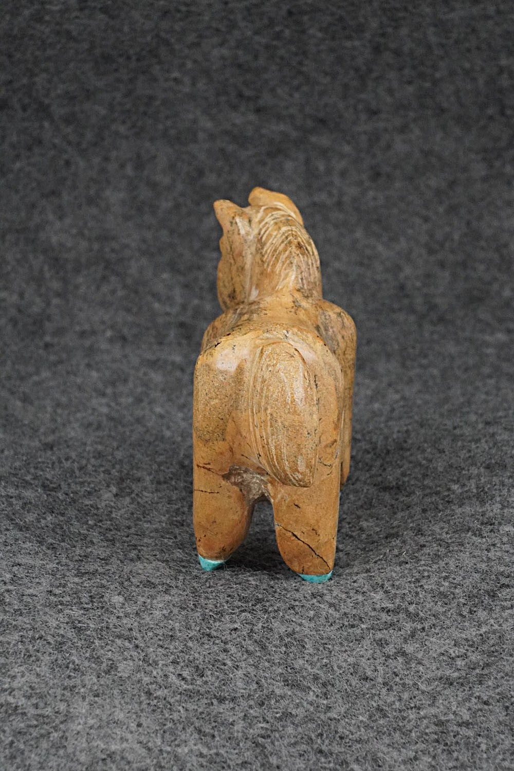 Horse Zuni Fetish Carving - Freddie Leekya