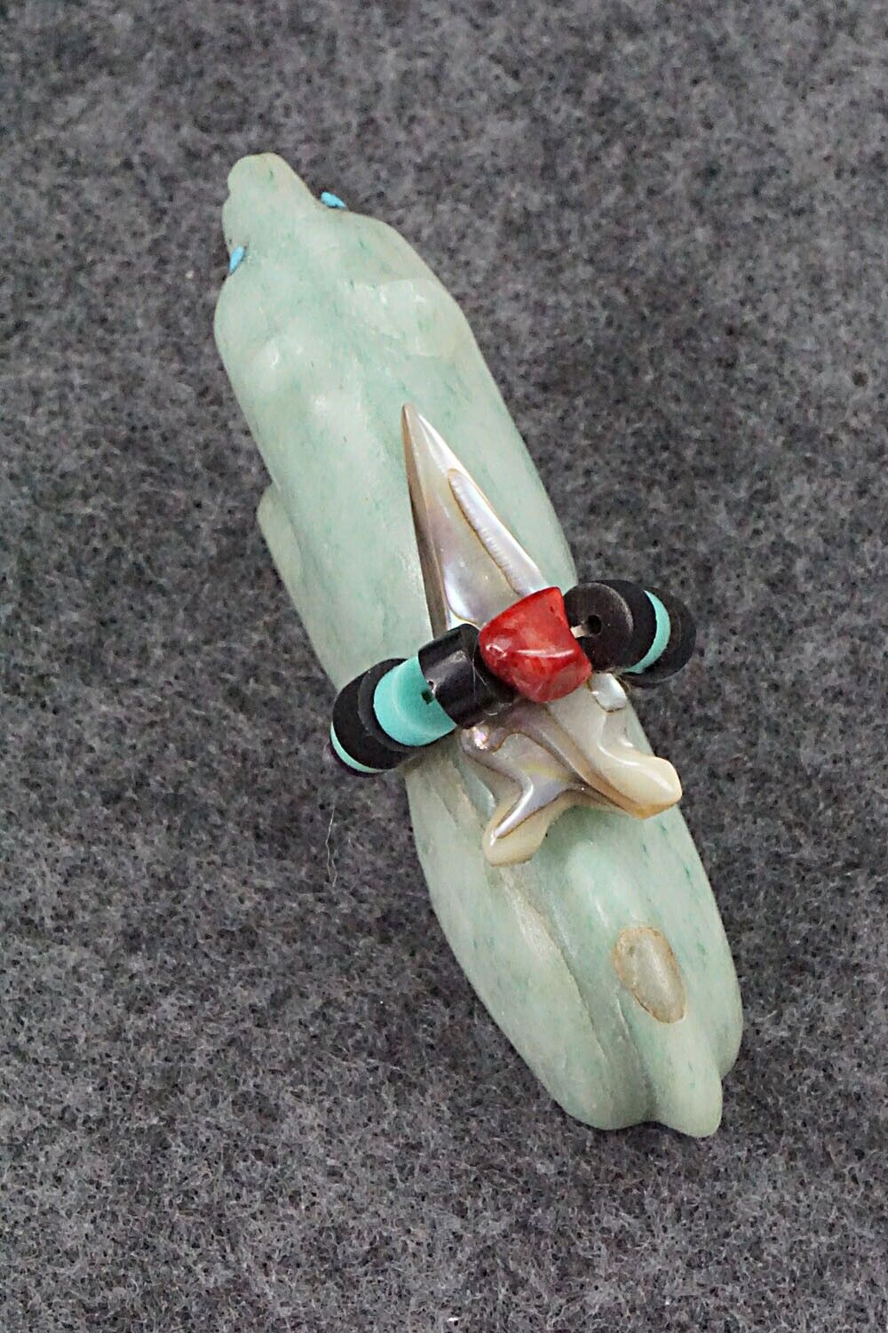 Mountain Lion Zuni Fetish Carving - Michael Laweka