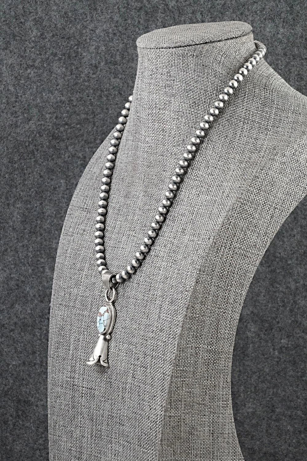 Turquoise & Sterling Silver Necklace - Sharon McCarthy