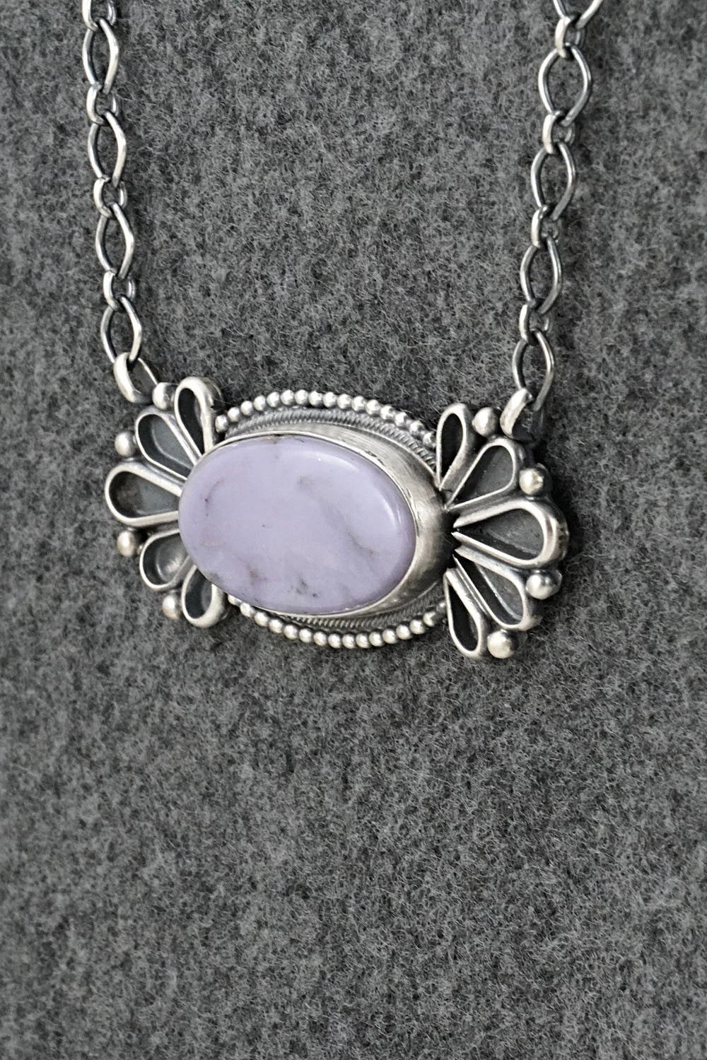 Morado & Sterling Silver Necklace - Darrin Livingston