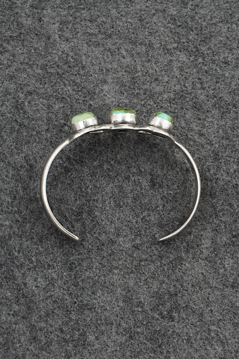 Turquoise & Sterling Silver Bracelet - Eugene Gruber