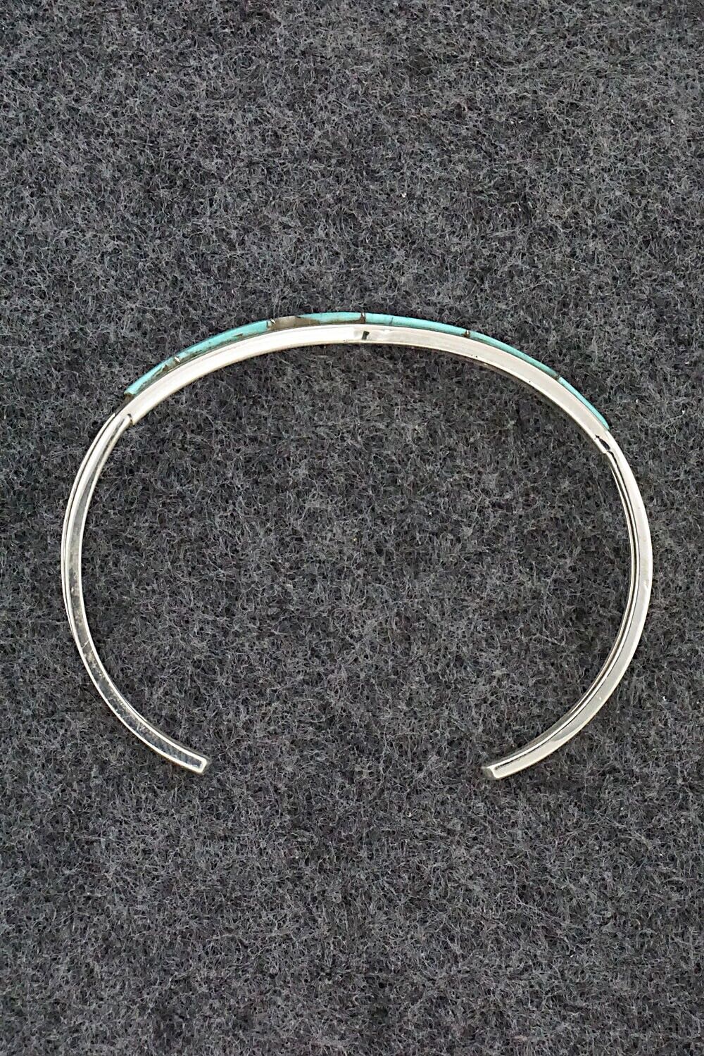 Turquoise & Sterling Silver Bracelet - Jamie Johnson