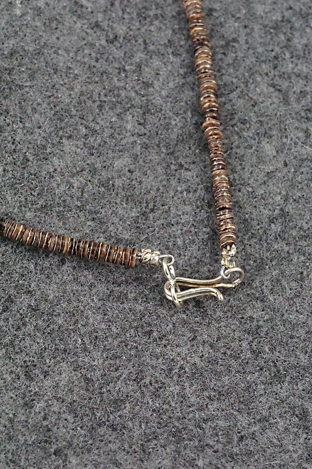 Multi-Stone and Sterling Silver Necklace - Helen Tsosie