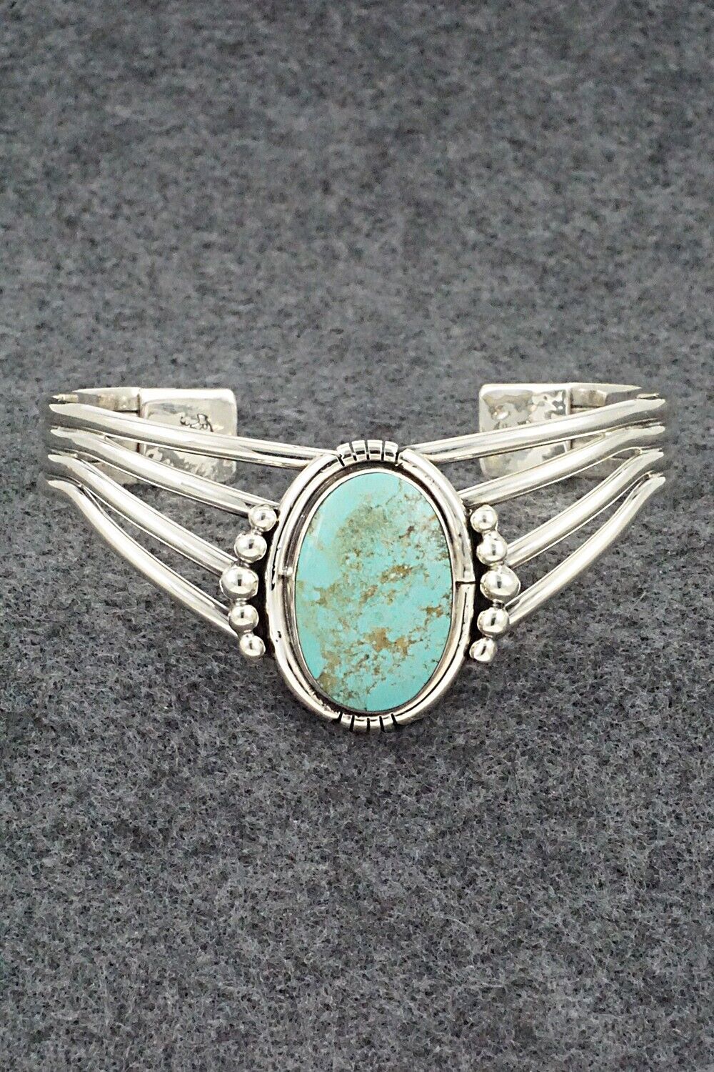 Turquoise & Sterling Silver Bracelet - Harold Becenti