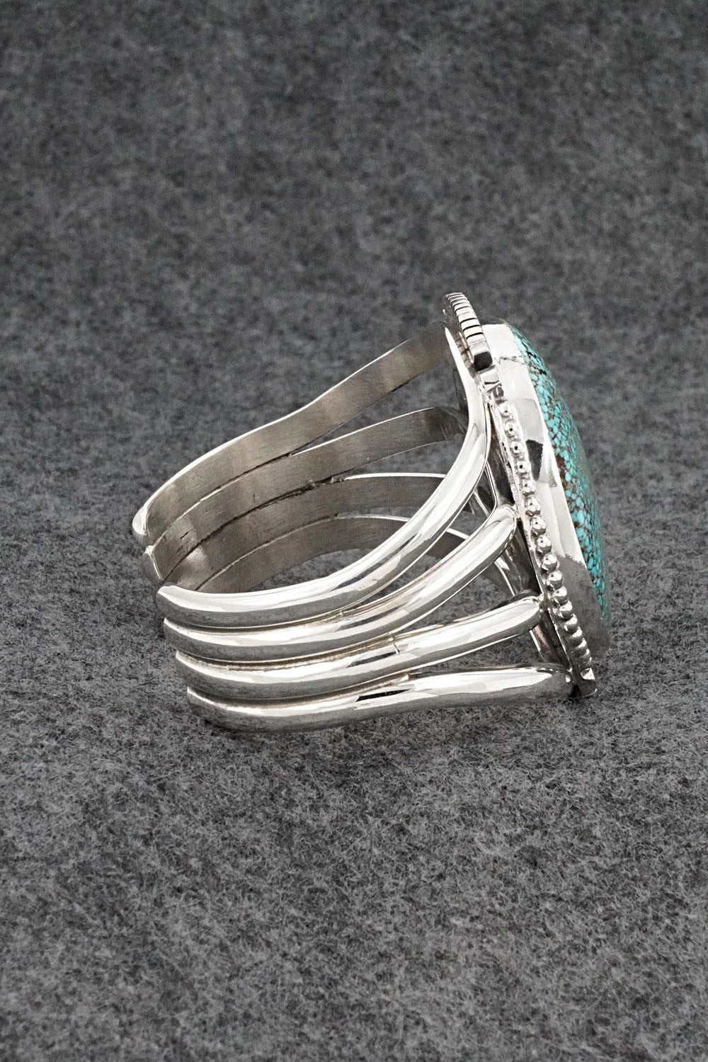 Turquoise & Sterling Silver Bracelet - Thomas Yazzie