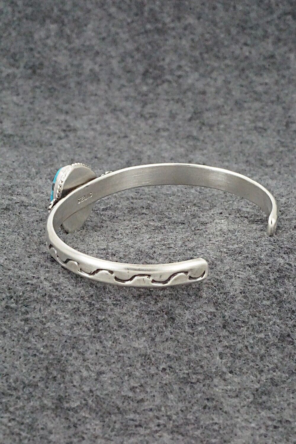 Turquoise & Sterling Silver Bracelet - Samuel Yellowhair