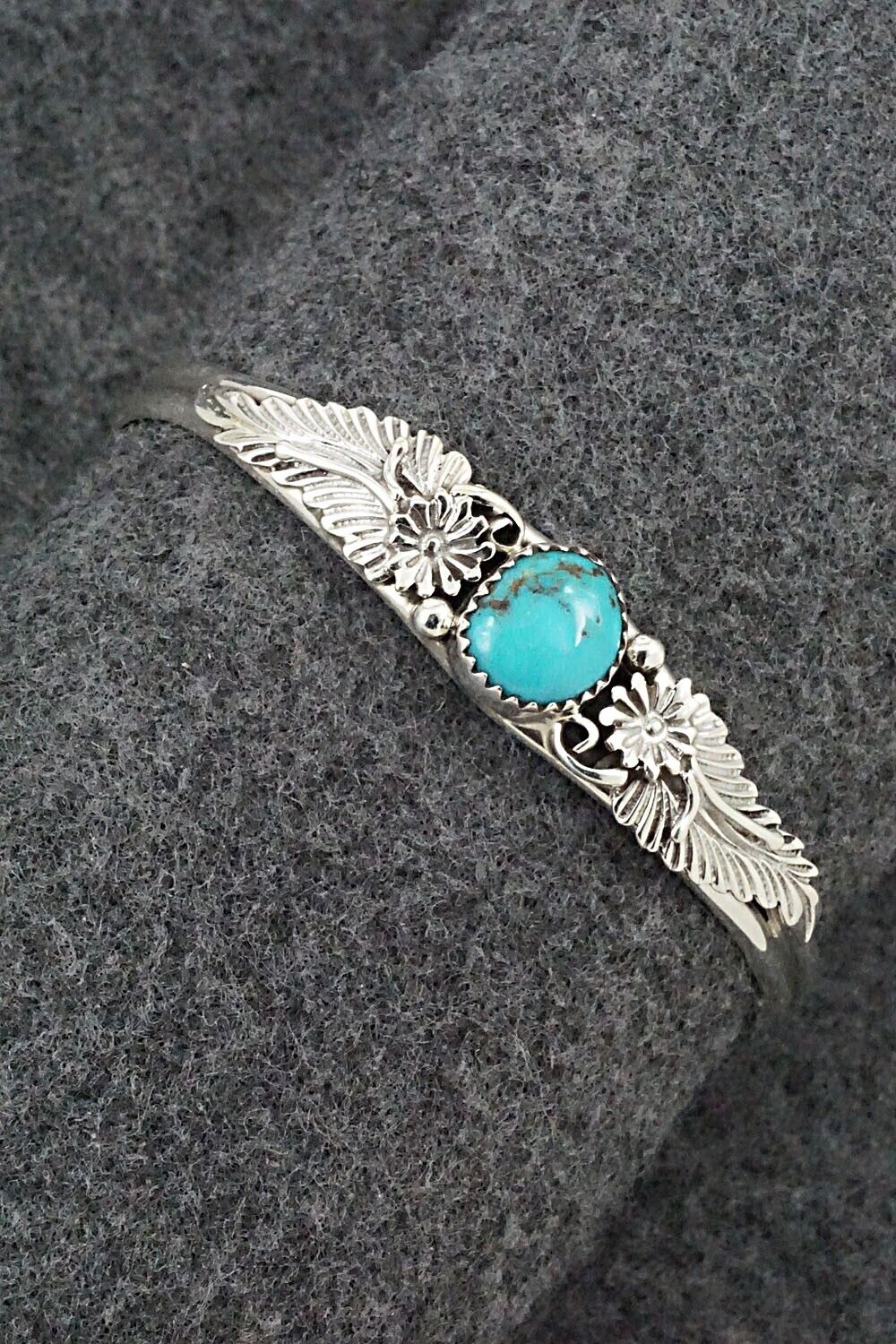 Turquoise & Sterling Silver Bracelet - Harris Largo