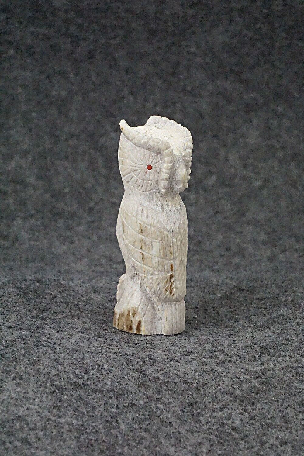 Owl Zuni Fetish Carving - Chris Peina