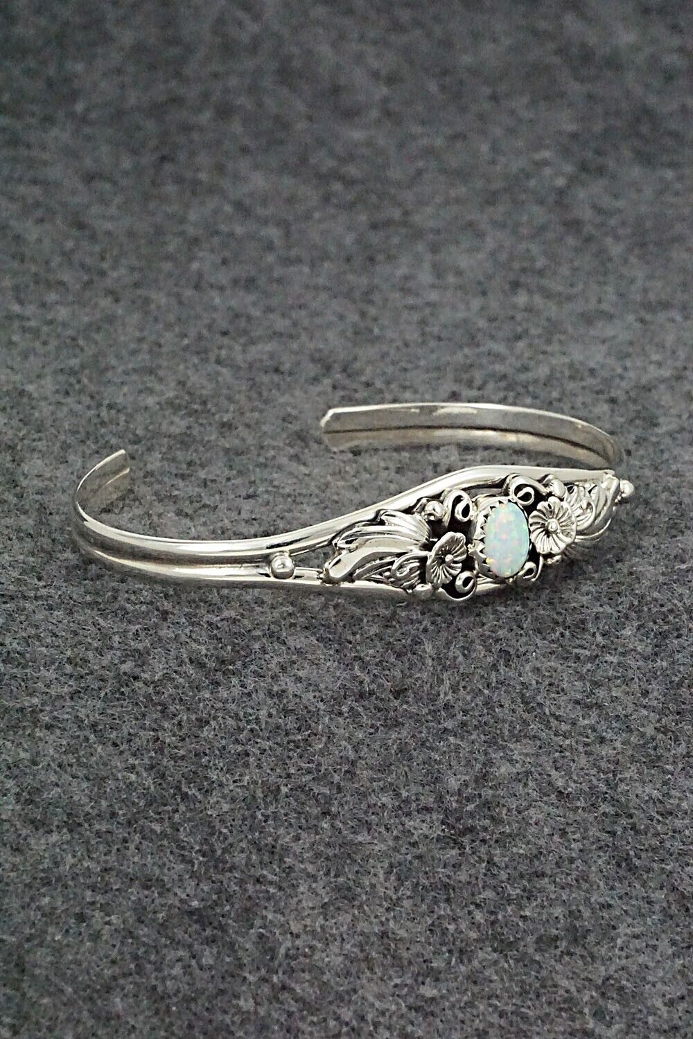 Opalite & Sterling Silver Bracelet - Sadie Jim