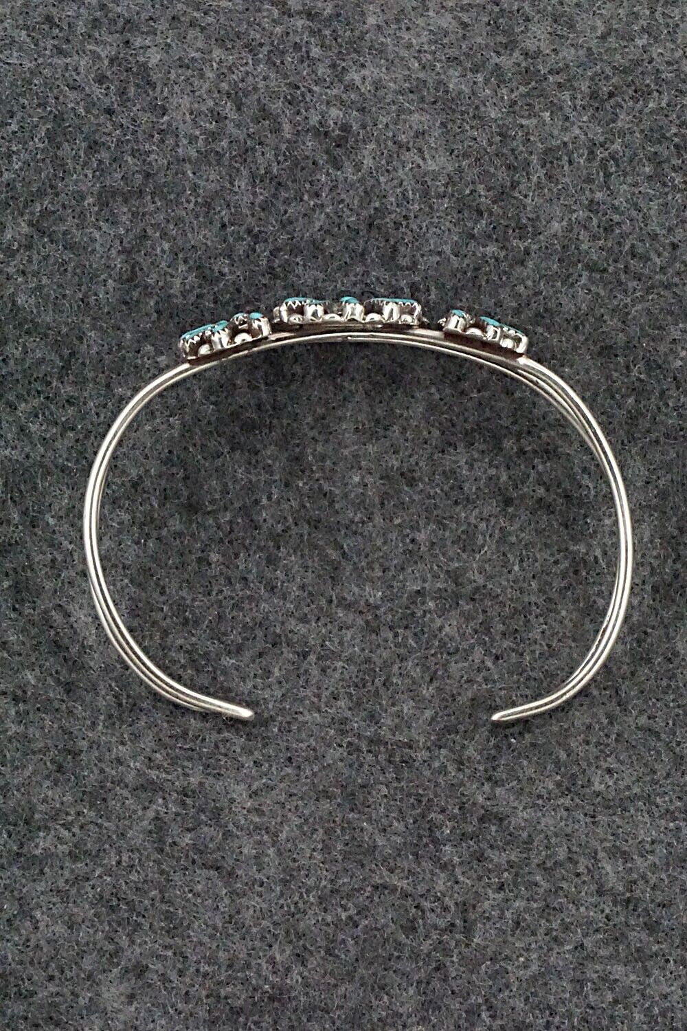 Turquoise & Sterling Silver Bracelet - Judy Wallace