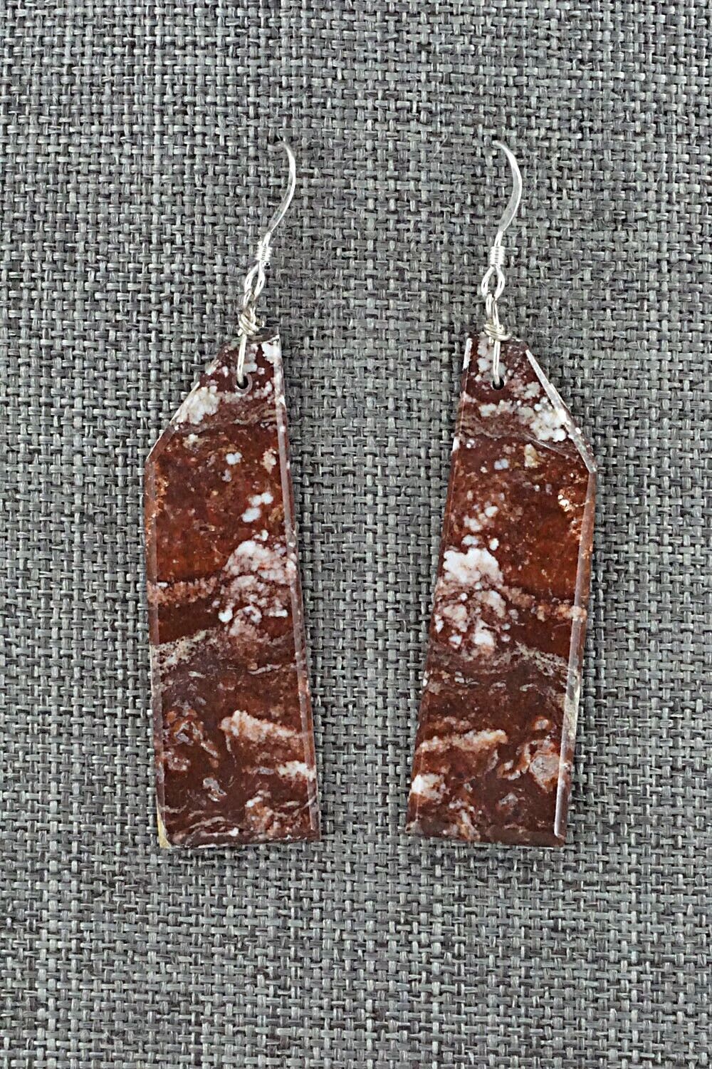 Wild Horse & Sterling Silver Earrings - Francis Garcia