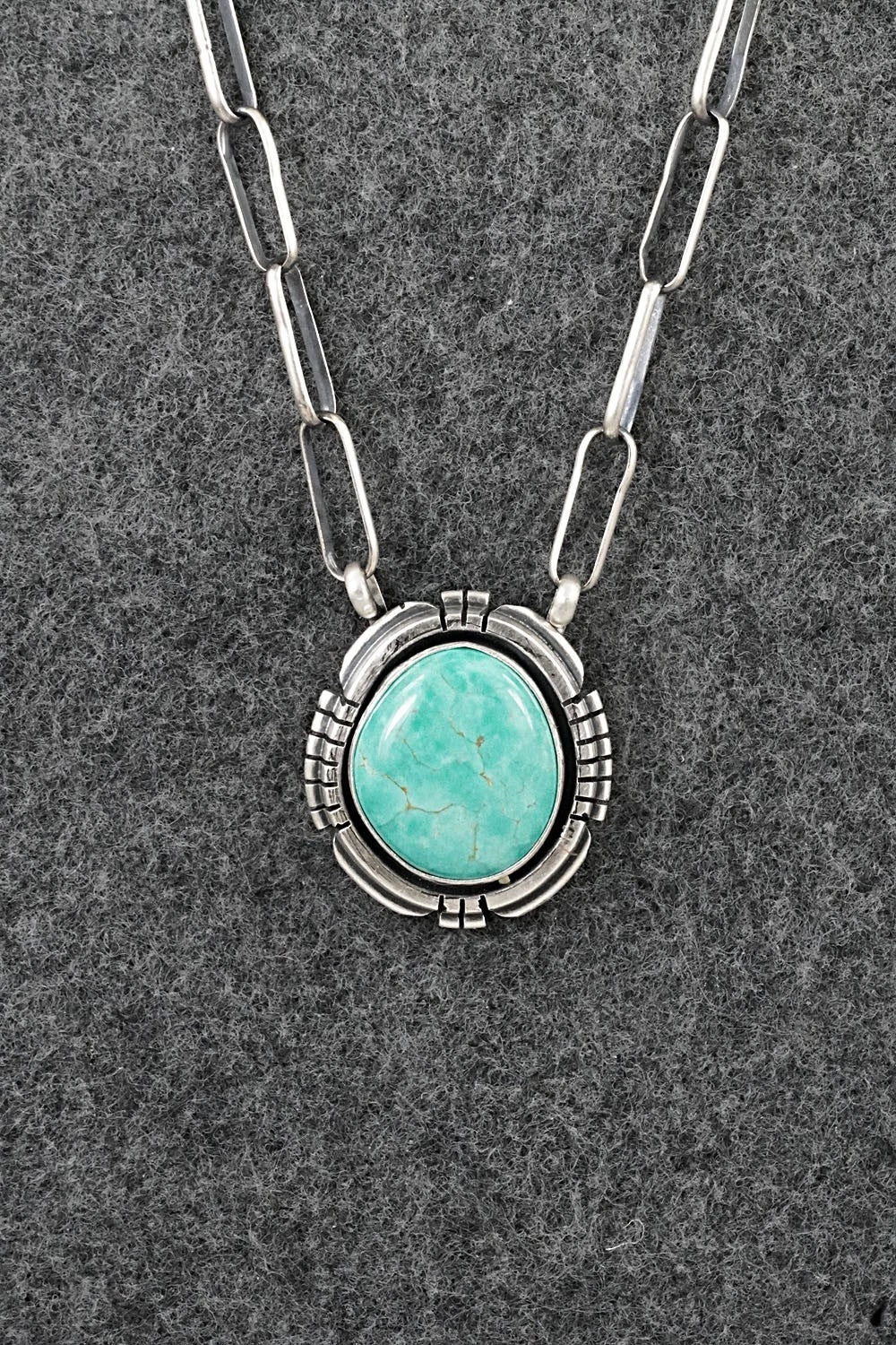 Turquoise & Sterling Silver Necklace - Daniel Benally