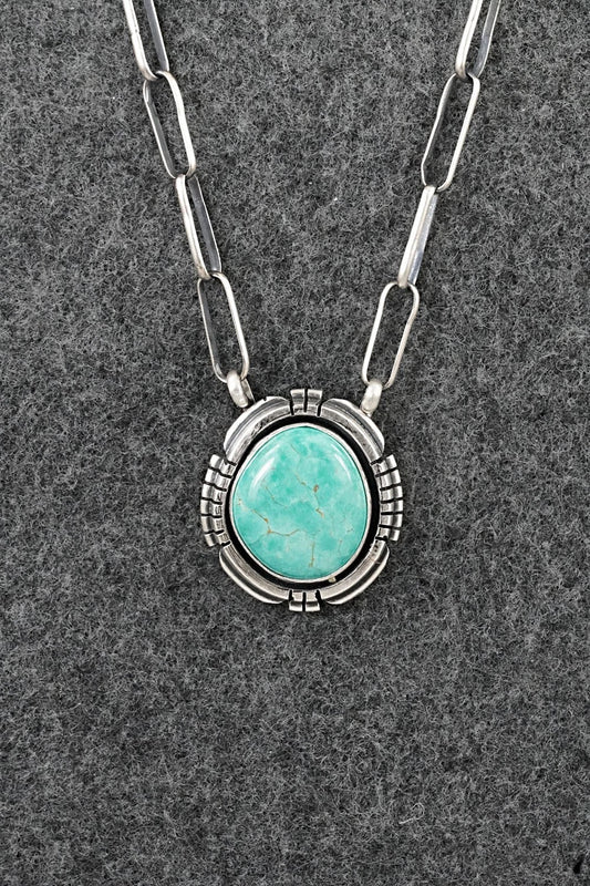 Turquoise & Sterling Silver Necklace - Daniel Benally