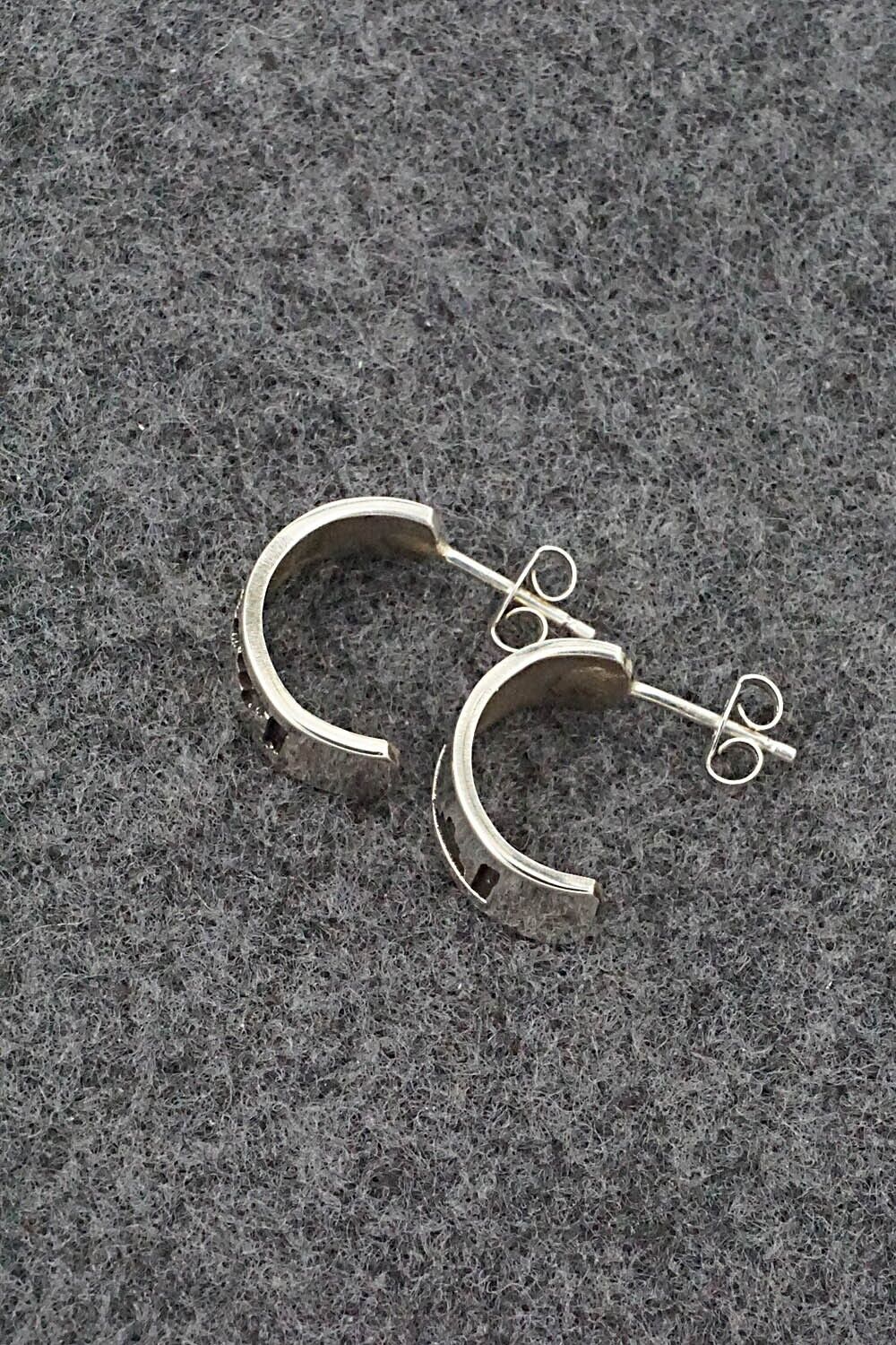 Sterling Silver Hoop Earrings - Cecil Skeets