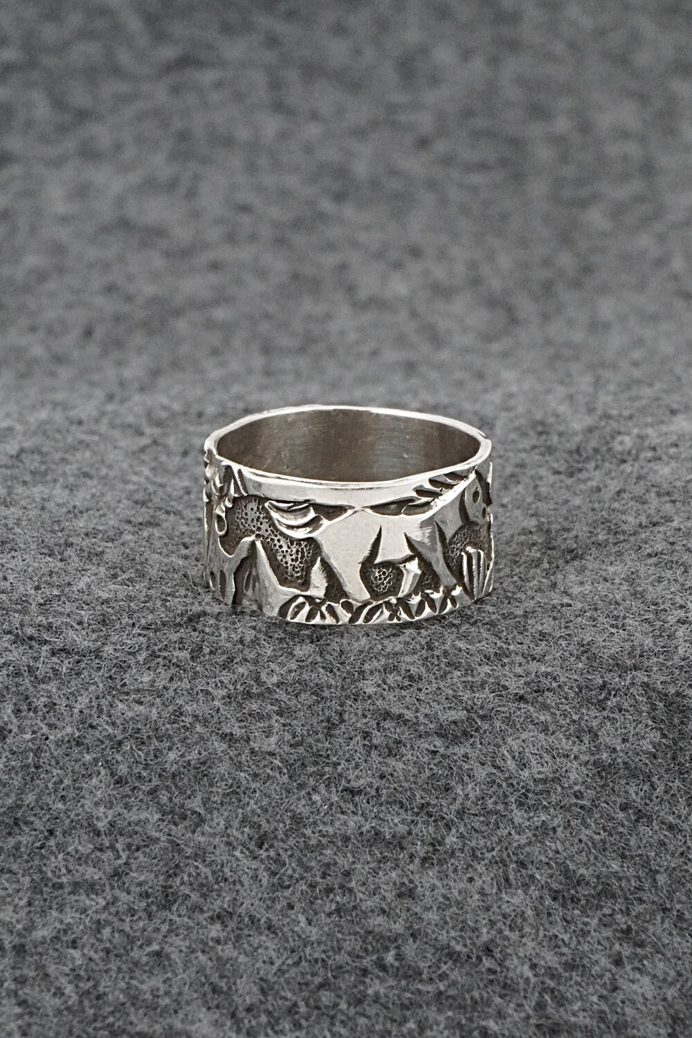 Sterling Silver Ring - Lloyd Becenti - Size 9