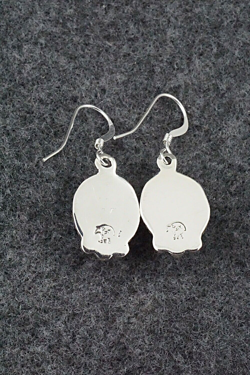 Turquoise and Sterling Silver Earrings - Sharon McCarthy
