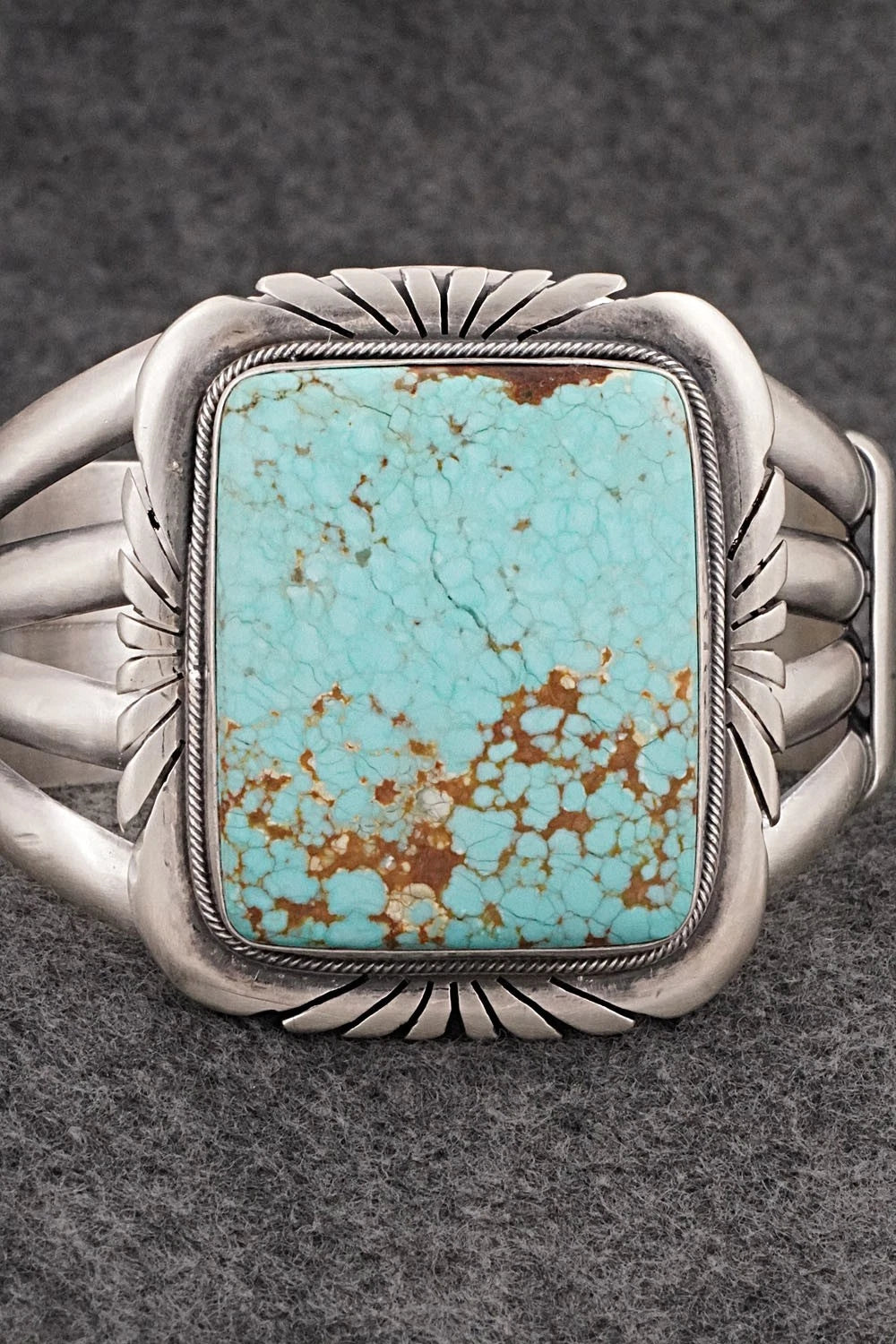 Turquoise & Sterling Silver Bracelet - Mark Yazzie
