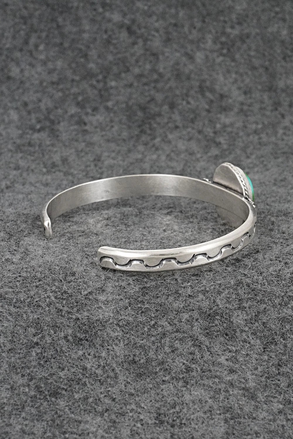 Turquoise & Sterling Silver Bracelet - Samuel Yellowhair