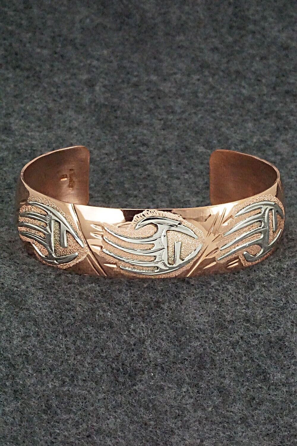 Copper & Sterling Silver Bracelet - Charlene Begay