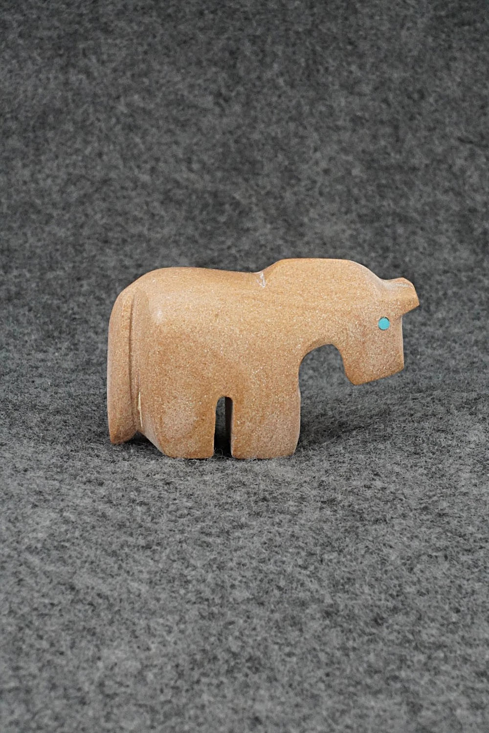 Horse Zuni Fetish Carving - Bernard Laiwakete
