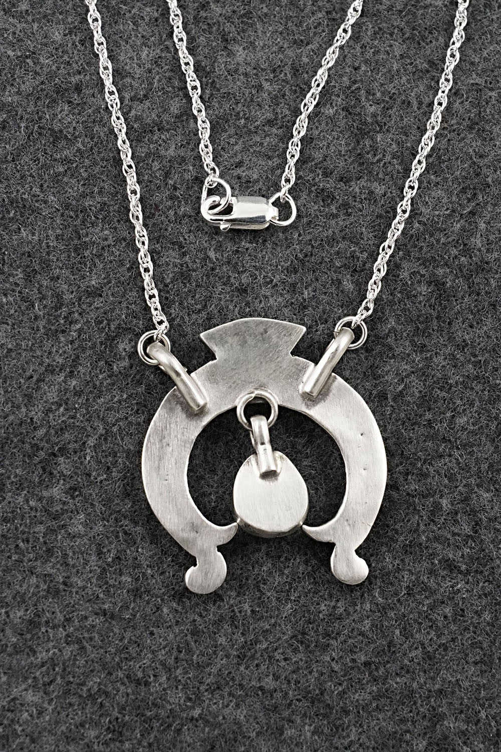Turquoise & Sterling Silver Necklace - Gary Shorty