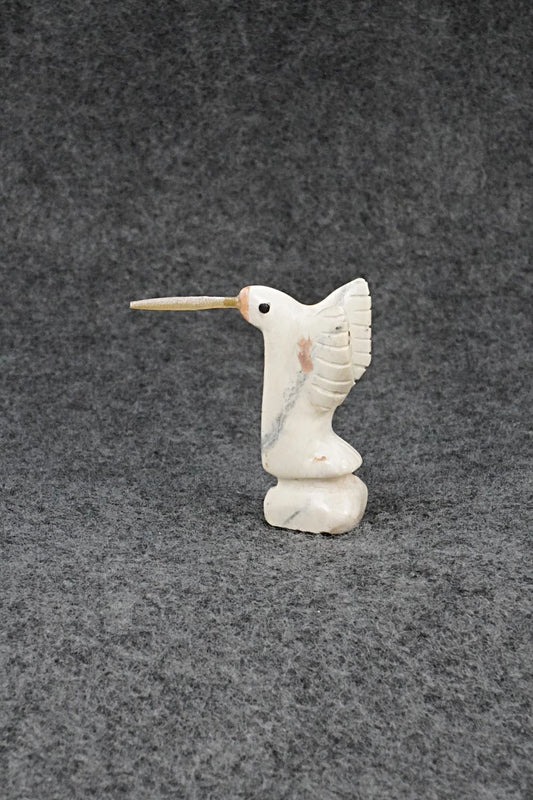 Hummingbird Zuni Fetish Carving - Justin Red Elk