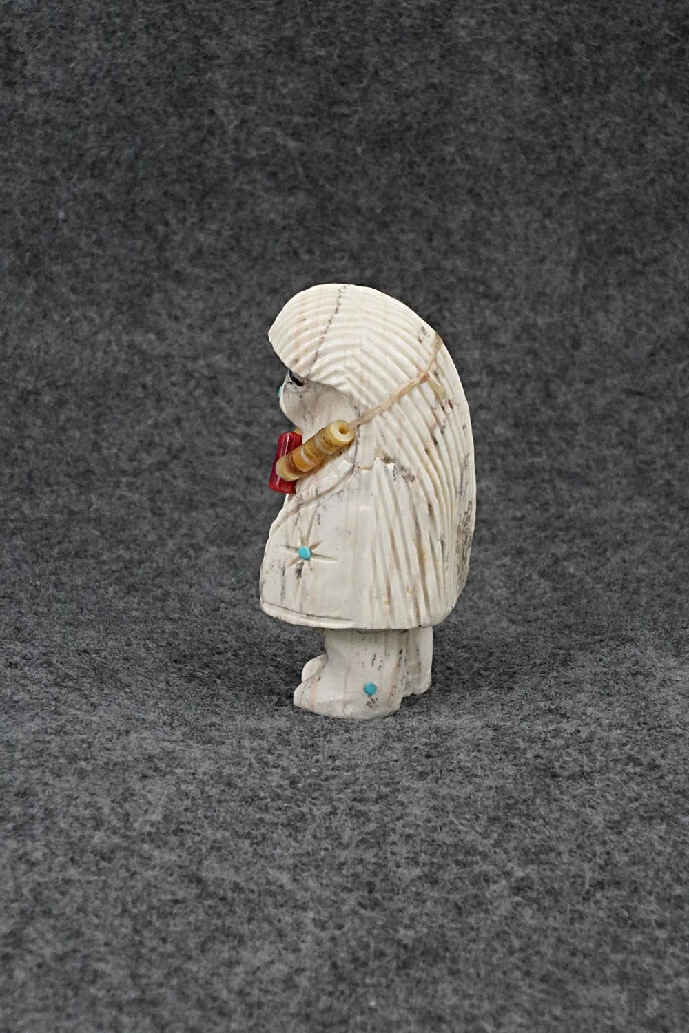 Corn Maiden Zuni Fetish Carving - Farlan & Paulette Quam