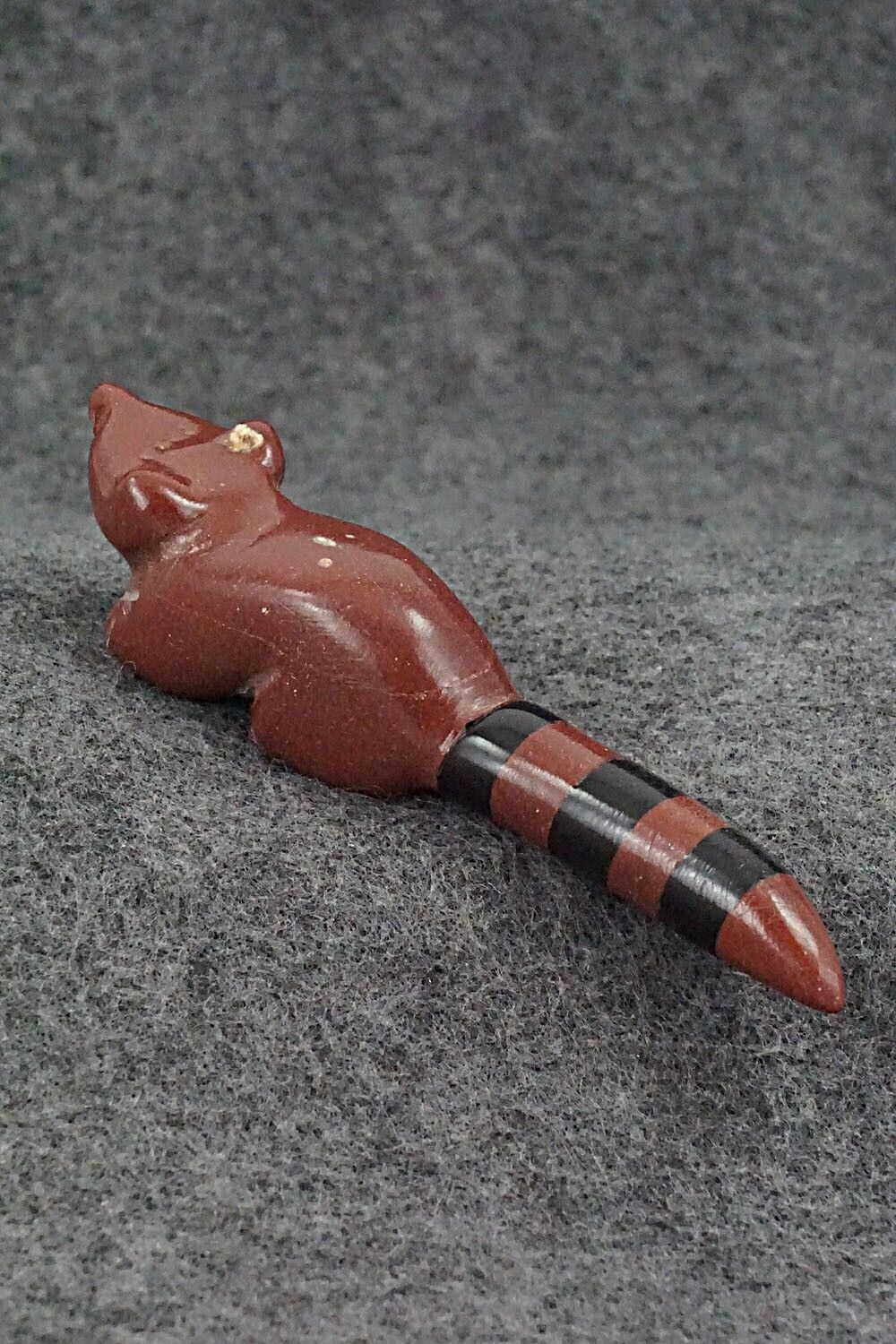 Racoon Zuni Fetish Carving - Justin Red Elk