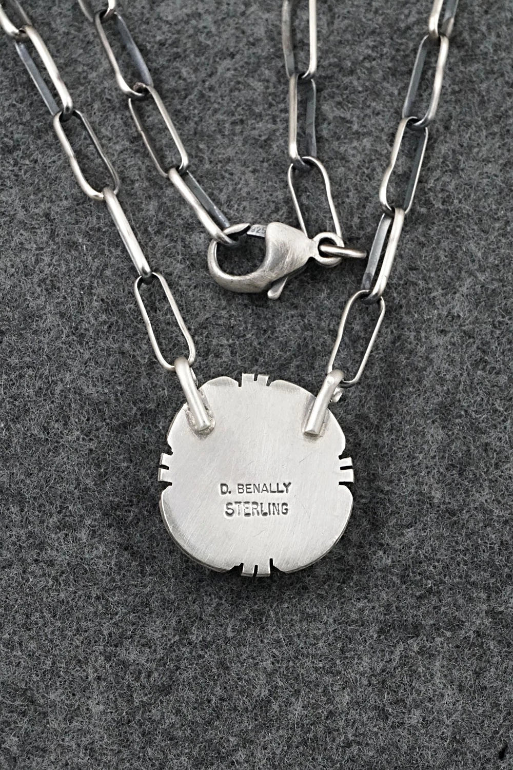 Turquoise & Sterling Silver Necklace - Daniel Benally