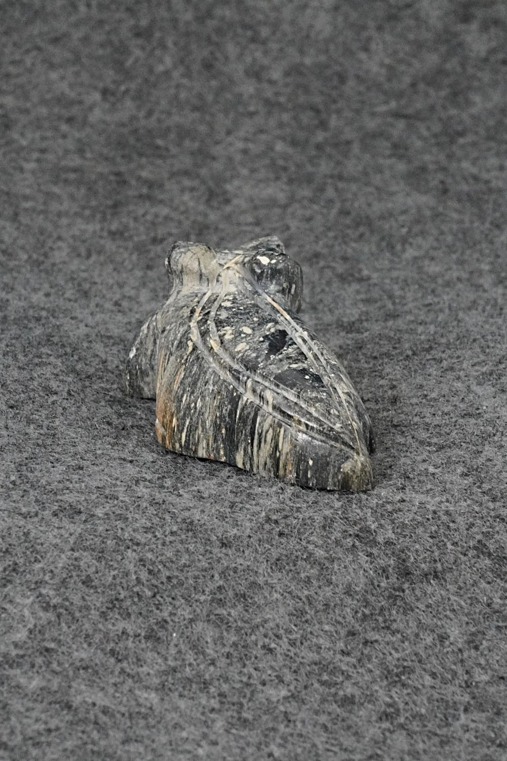 Badger Zuni Fetish Carving - Gilbert Lonjose