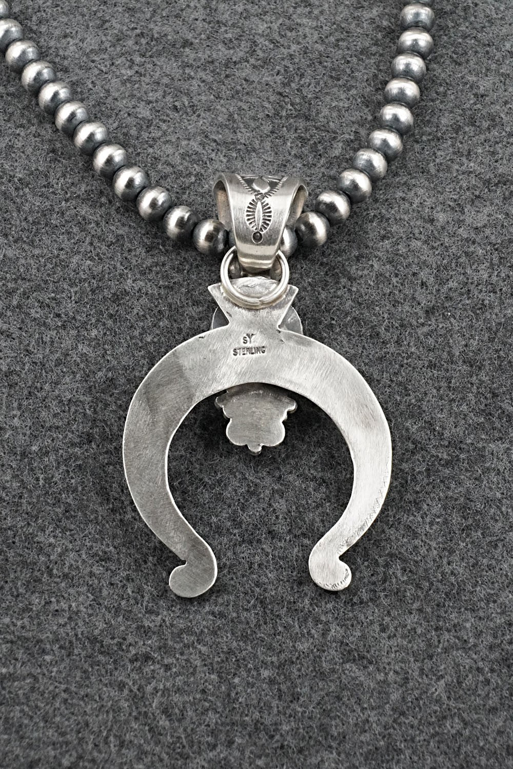 Turquoise & Sterling Silver Necklace - Samuel Yellowhair