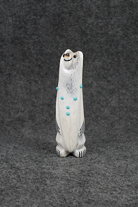 Bear Zuni Fetish Carving - Claudia Peina